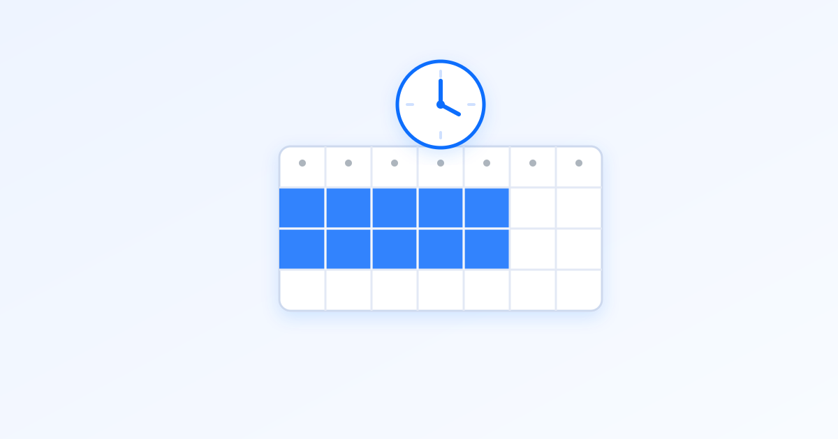 Les plages horaires